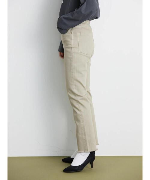 AMERICAN HOLIC(アメリカンホリック)の「製品染めキャロットパンツ(その他パンツ・レディース・グレイッシュベージュ・M/L/S/XS)」の6枚目の写真