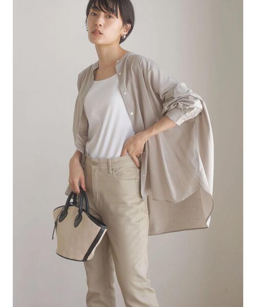 AMERICAN HOLIC(アメリカンホリック)の「製品染めキャロットパンツ(その他パンツ・レディース・グレイッシュベージュ・M/L/S/XS)」の14枚目の写真