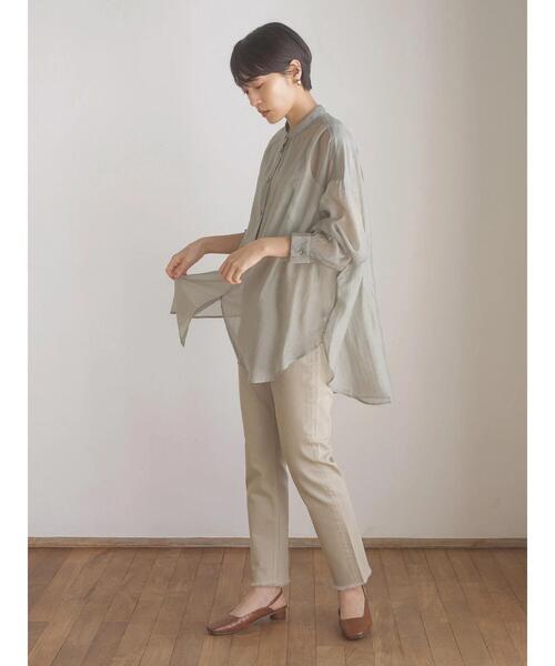 AMERICAN HOLIC(アメリカンホリック)の「製品染めキャロットパンツ(その他パンツ・レディース・グレイッシュベージュ・M/L/S/XS)」の15枚目の写真