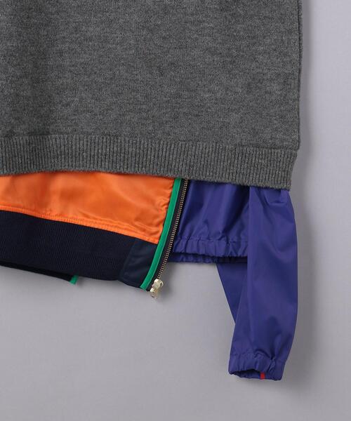 kolor（カラー）の「＜kolor（カラー）＞ クルーネック セーター■■■（ニット/セーター・メンズ・ダークグレー・3/1）」の5枚目の写真