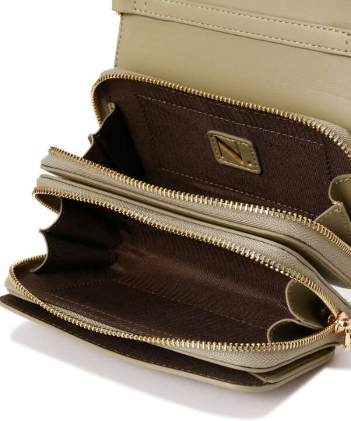 N.（N. Natural Beauty Basic）（エヌエヌナチュラルビューティーベーシック）の「◆ワイドベルトキルティングミニショルダーバッグ（ショルダーバッグ・レディース・ブラック/ナチュラル/ライトグリーン・ﾌﾘ-）」の18枚目の写真