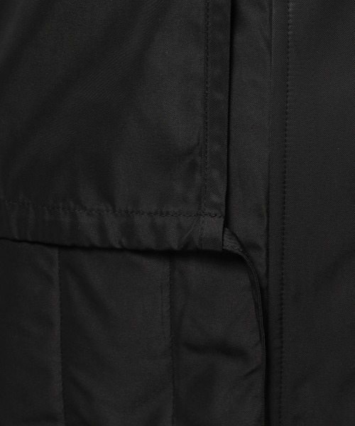 LOWRYS FARM(ローリーズファーム)の「エアサーマルレイヤードフウジャケット 955901(ブルゾン・レディース・アイボリー/ブラック/グリーン・FREE)」の18枚目の写真