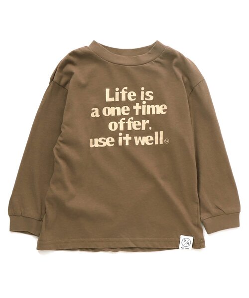 BREEZE（ブリーズ）の「4柄5色Tシャツ（Tシャツ/カットソー・キッズ・ブラック/カーキ/ブラウン/サックスブルー/オフホワイト・130/100/140/150/110/120/90/160）」の3枚目の写真