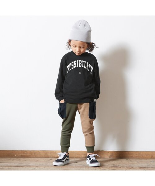 BREEZE（ブリーズ）の「4柄5色Tシャツ（Tシャツ/カットソー・キッズ・ブラック/カーキ/ブラウン/サックスブルー/オフホワイト・130/100/140/150/110/120/90/160）」の16枚目の写真