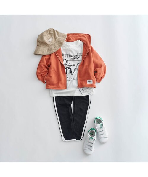 BREEZE（ブリーズ）の「4柄5色Tシャツ（Tシャツ/カットソー・キッズ・ブラック/カーキ/ブラウン/サックスブルー/オフホワイト・130/100/140/150/110/120/90/160）」の17枚目の写真