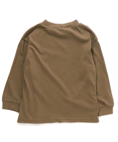 BREEZE（ブリーズ）の「4柄5色Tシャツ（Tシャツ/カットソー・キッズ・ブラック/カーキ/ブラウン/サックスブルー/オフホワイト・130/100/140/150/110/120/90/160）」の7枚目の写真