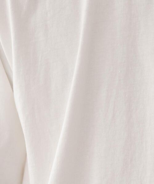 FEELING MADE（フィーリングメイド）の「FEELING MADE ヨークシーム プルオーバー <UNISEX>（Tシャツ/カットソー・レディース・ブラック/ベージュ/オフホワイト・MEDIUM/LARGE）」の13枚目の写真