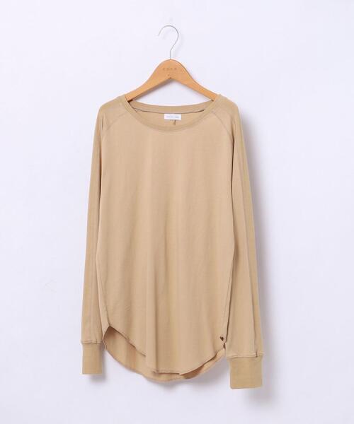 FEELING MADE（フィーリングメイド）の「FEELING MADE ヨークシーム プルオーバー <UNISEX>（Tシャツ/カットソー・レディース・ブラック/ベージュ/オフホワイト・MEDIUM/LARGE）」の22枚目の写真