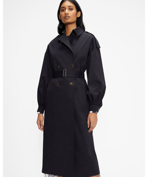 トレンチコート　TED BAKER Ted Baker + Mid Length Leather Wrap Coat