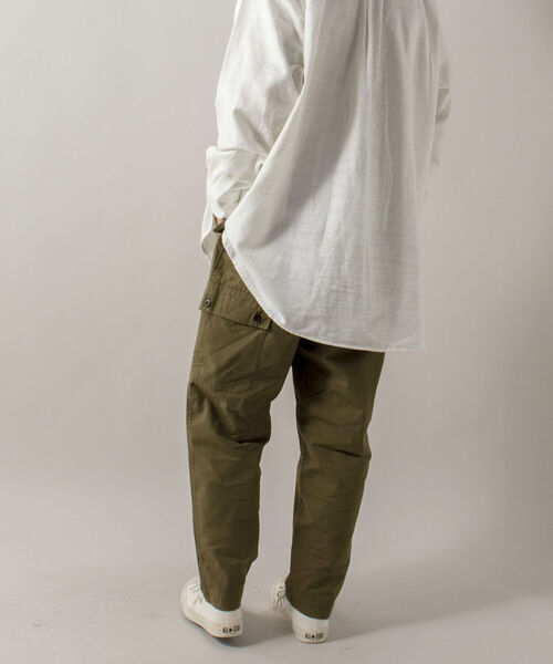 ARMY TWILL（アーミーツイル）の「【ARMY TWILL/アーミーツイル】BOUBLE KNEE PANTS ダブルニーパンツ（その他パンツ・メンズ・ブラック/オリーブ・MEDIUM/LARGE）」の4枚目の写真