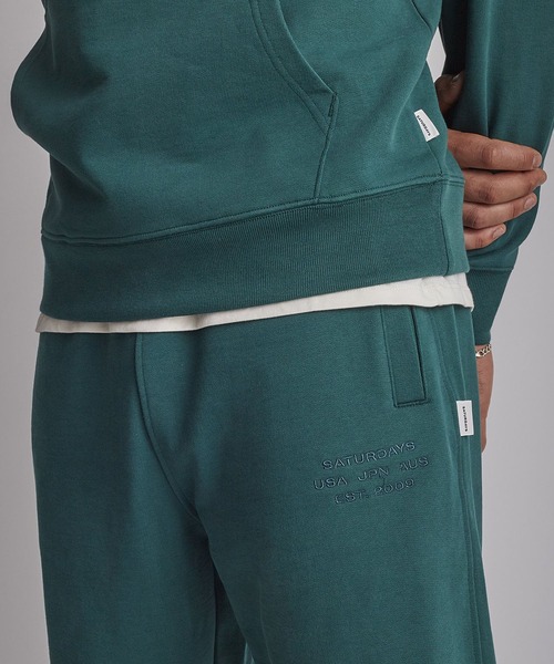Saturdays NYC(サタデーズ ニューヨークシティ )の「Abrams International Sweatpant(スウェットパンツ・メンズ・グレー系その他/グリーン系その他2/グリーン・S/X-SMALL/M/XL/L)」の7枚目の写真