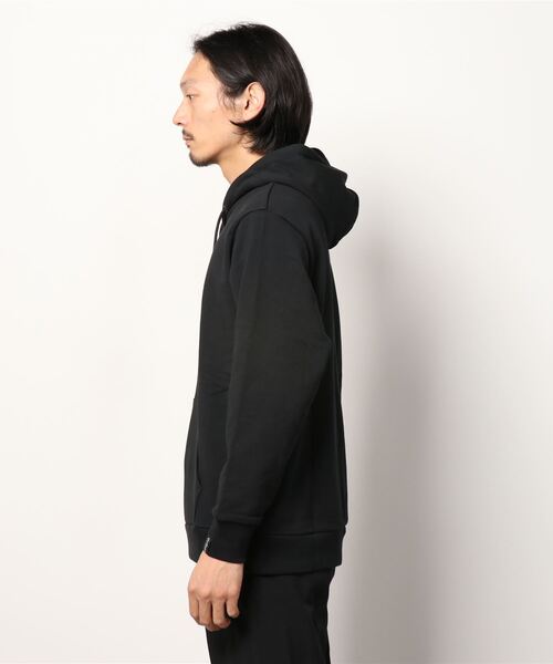 WILD THINGS(ワイルドシングス)の「【WILD THINGS/ワイルドシングス】ボックスロゴ プリントプルパーカー/LOGO SWEAT PARKA(パーカー・メンズ・ブラック/グレー・M/XL/L)」の6枚目の写真