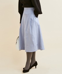 VIS（ビス）の「柔らかく揺れるカットスエードフレアスカート（スカート）」