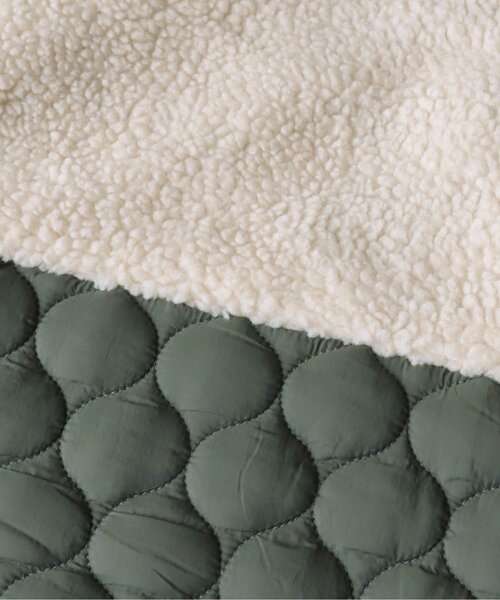 BREEZE by yumi.（ブリーズバイユミ）の「WEB限定 キルトボア中綿ジャケットロング【BREEZE by yumi.】（ダウンジャケット/コート・キッズ・ブラウン/カーキ・110/100/140/150/120/90/130）」の12枚目の写真