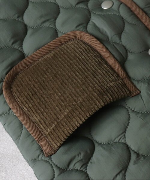 BREEZE by yumi.（ブリーズバイユミ）の「WEB限定 キルトボア中綿ジャケットロング【BREEZE by yumi.】（ダウンジャケット/コート・キッズ・ブラウン/カーキ・110/100/140/150/120/90/130）」の16枚目の写真