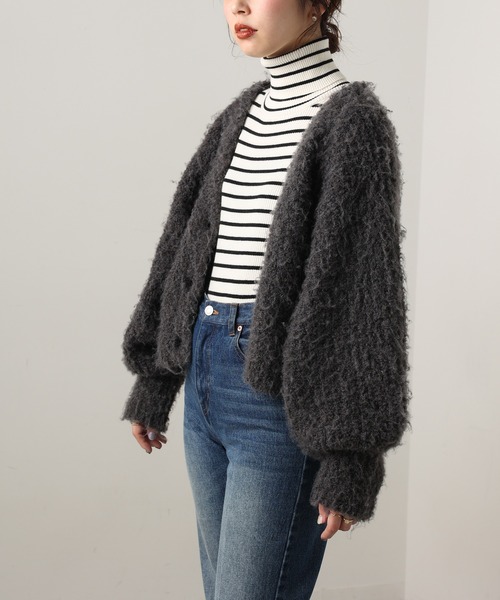 natural couture（ナチュラルクチュール）の「【大好評リバイバルアイテム】もちもちベーシックリブタートル（ニット/セーター・レディース・グレー/グリーン/モカ/その他1/その他2/ブラック・FREE）」の5枚目の写真