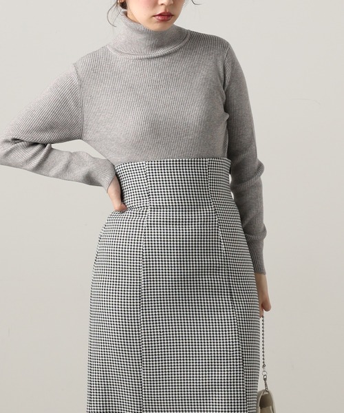 natural couture（ナチュラルクチュール）の「【大好評リバイバルアイテム】もちもちベーシックリブタートル（ニット/セーター・レディース・グレー/グリーン/モカ/その他1/その他2/ブラック・FREE）」の3枚目の写真