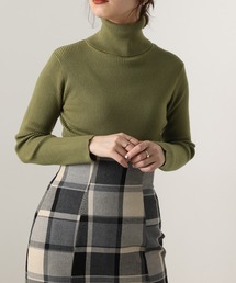 natural couture | 【大好評リバイバルアイテム】もちもちベーシックリブタートル(ニット/セーター)