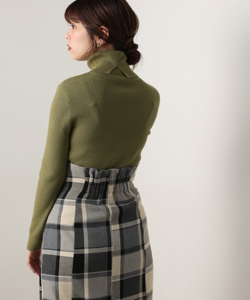 natural couture（ナチュラルクチュール）の「【大好評リバイバルアイテム】もちもちベーシックリブタートル（ニット/セーター・レディース・グレー/グリーン/モカ/その他1/その他2/ブラック・FREE）」の17枚目の写真