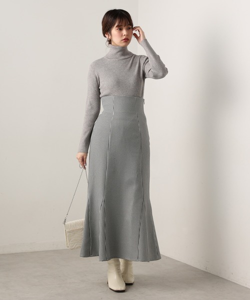 natural couture（ナチュラルクチュール）の「【大好評リバイバルアイテム】もちもちベーシックリブタートル（ニット/セーター・レディース・グレー/グリーン/モカ/その他1/その他2/ブラック・FREE）」の7枚目の写真