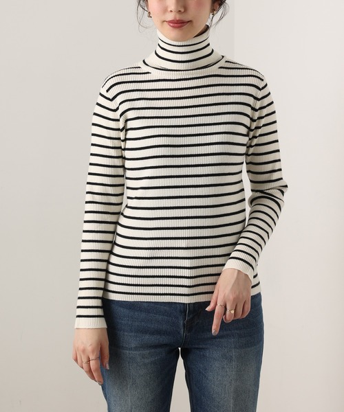 natural couture（ナチュラルクチュール）の「【大好評リバイバルアイテム】もちもちベーシックリブタートル（ニット/セーター・レディース・グレー/グリーン/モカ/その他1/その他2/ブラック・FREE）」の18枚目の写真