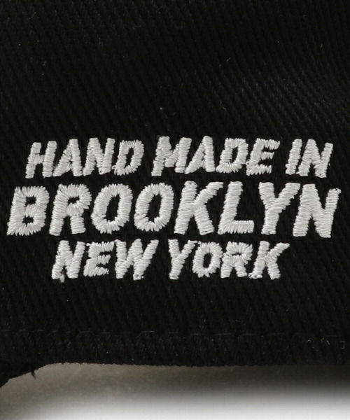BROOKLYN MACHINE WORKS(ブルックリンマシンワークス)の「BROOKLYN MACHINE WORKS/ブルックリンマシンワークス ロゴキャップ 21-BKMWCAPM-01(キャップ・メンズ・ブラック/ブルー/ネイビー・FREE)」の7枚目の写真