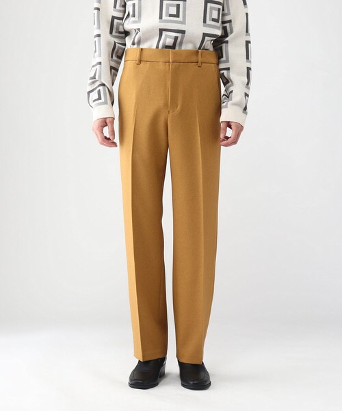 tk.TAKEO KIKUCHI（ティーケータケオキクチ）の「◆LANATECツイルストレートパンツ（その他パンツ・メンズ・ブラック/ダークグリーン/マスタード/ベージュ・02/03）」の6枚目の写真