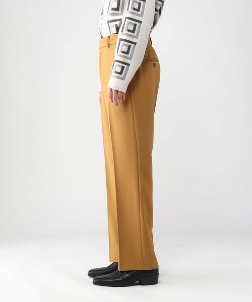 tk.TAKEO KIKUCHI（ティーケータケオキクチ）の「◆LANATECツイルストレートパンツ（その他パンツ・メンズ・ブラック/ダークグリーン/マスタード/ベージュ・02/03）」の9枚目の写真