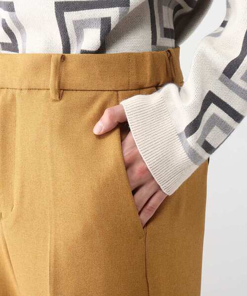 tk.TAKEO KIKUCHI（ティーケータケオキクチ）の「◆LANATECツイルストレートパンツ（その他パンツ・メンズ・ブラック/ダークグリーン/マスタード/ベージュ・02/03）」の10枚目の写真