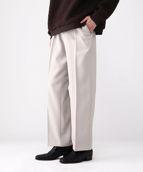 tk.TAKEO KIKUCHI（ティーケータケオキクチ）の「◆LANATECツイルストレートパンツ（その他パンツ・メンズ・ブラック/ダークグリーン/マスタード/ベージュ・02/03）」の18枚目の写真