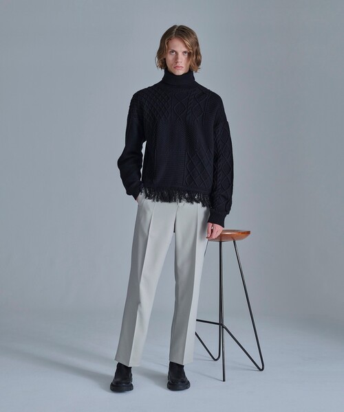 tk.TAKEO KIKUCHI（ティーケータケオキクチ）の「◆LANATECツイルストレートパンツ（その他パンツ・メンズ・ブラック/ダークグリーン/マスタード/ベージュ・02/03）」の22枚目の写真