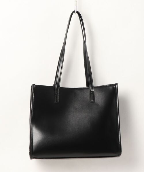 ems excite（エムズエキサイト）の「柄ポーチトートBAG（トートバッグ・レディース・ブラック/アイボリー・FREE）」の5枚目の写真