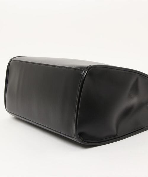 ems excite（エムズエキサイト）の「柄ポーチトートBAG（トートバッグ・レディース・ブラック/アイボリー・FREE）」の4枚目の写真