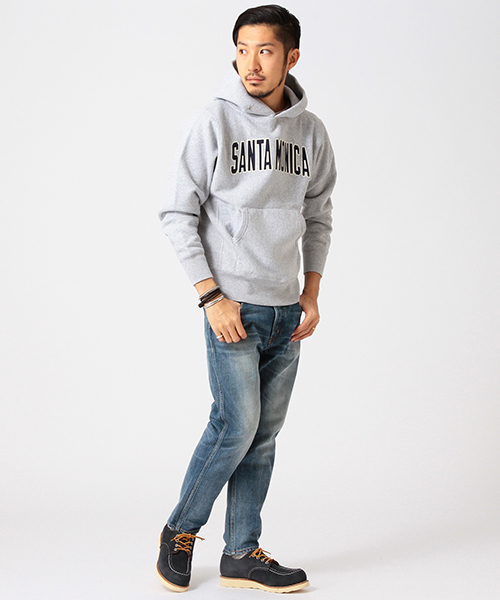 CHESWICK（チェスウィック）の「○CHESWICK×BEAMS / 別注 フーデッド パーカー（パーカー・メンズ・ヘザ－グレー/ダークグリーン/ネイビー・MEDIUM/SMALL/LARGE）」の8枚目の写真