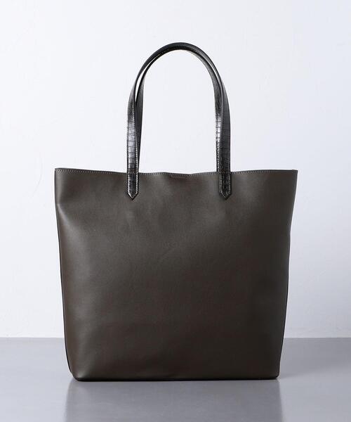 UNITED ARROWSトートバッグ マイクロファイバー M ブラック UNITED ARROWS トートバッグ マイクロファイバー M メンズ