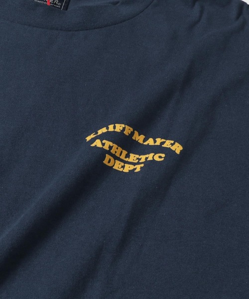 KRIFF MAYER(クリフメイヤー)の「抗菌コンビカラーロンT(Tシャツ/カットソー・メンズ・アイボリー/オフホワイト/グリーン/ネイビー・MEDIUM/LARGE/X-LARGE)」の8枚目の写真