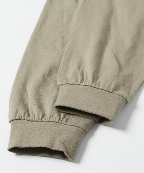 KRIFF MAYER(クリフメイヤー)の「抗菌コンビカラーロンT(Tシャツ/カットソー・メンズ・アイボリー/オフホワイト/グリーン/ネイビー・MEDIUM/LARGE/X-LARGE)」の12枚目の写真