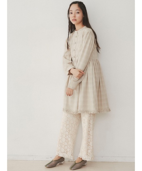 当店限定モデル チェックカンフーミニワンピース ワンピース Merry Jenny メリージェニー のファッション 大きい割引 Arenatheatre Net