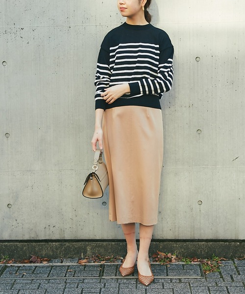 RIVE DROITE（リヴドロワ）の「リヨセルナイロンストレートスカート（スカート・レディース・ベージュ/ライトベージュ・36/38/34）」の16枚目の写真