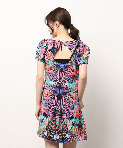 Desigual(デシグアル)の「アーティプリント ワンピース(ワンピース・レディース・レッド・S/M/L/XL/XS)」の3枚目の写真