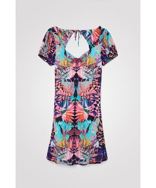 Desigual(デシグアル)の「アーティプリント ワンピース(ワンピース・レディース・レッド・S/M/L/XL/XS)」の5枚目の写真