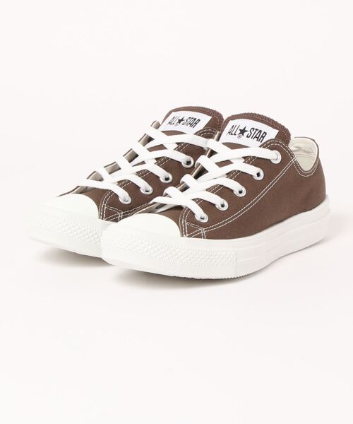 CONVERSE（コンバース）の「converse コンバース ALL STAR LIGHT OX レディーススニーカー【超軽量】(オールスターライトOX) 31304860（スニーカー・レディース・ブラウン/オレンジ・25.0cm/24.5cm/23.0cm/23.5cm/24.0cm）」の2枚目の写真