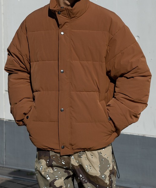kutir(クティール)の「中綿アソートブルゾン(ブルゾン・メンズ・アイボリー/ダークブラウン/レッド/カーキ・LARGE/MEDIUM)」の3枚目の写真