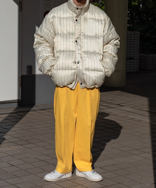 kutir(クティール)の「中綿アソートブルゾン(ブルゾン・メンズ・アイボリー/ダークブラウン/レッド/カーキ・LARGE/MEDIUM)」の22枚目の写真