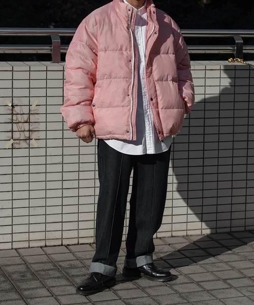 kutir(クティール)の「中綿アソートブルゾン(ブルゾン・メンズ・アイボリー/ダークブラウン/レッド/カーキ・LARGE/MEDIUM)」の6枚目の写真