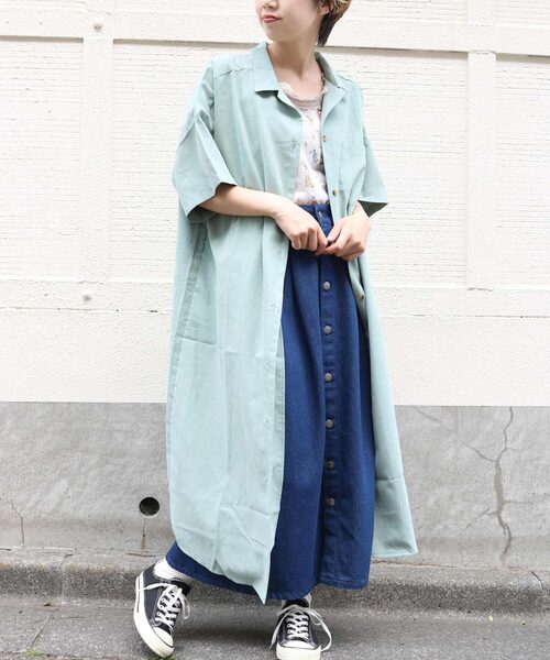 ブランド古着 シャツワンピース シャツワンピース Rivet Surge リベットアンドサージ のファッション通販 Zozoused