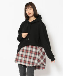 ADDICT NOIR | ADDICT NOIR/アディクト ノアー/Check Pullover(パーカー)