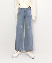 me+em select | ダメージデニムパンツ(デニムパンツ)