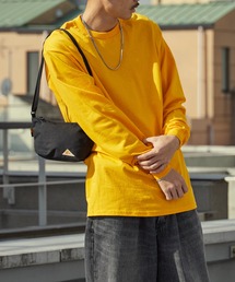 GILDAN（ギルダン）の「【ROOPTOKYO】GILDAN ６oz クルーネック 袖リブ ロングスリーブTee /ロンT 無地カットソー オーバーサイズ 2026年春夏（Tシャツ/カットソー）」