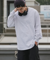 GILDAN（ギルダン）の「【ROOPTOKYO】GILDAN ６oz クルーネック 袖リブ ロングスリーブTee /ロンT 無地カットソー オーバーサイズ 2026年春夏（Tシャツ/カットソー）」